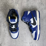 کتونی نایک ساق دار زنانه آمبوش مدل Dunk High Ambush Deep Royal آبی سفید مشکی