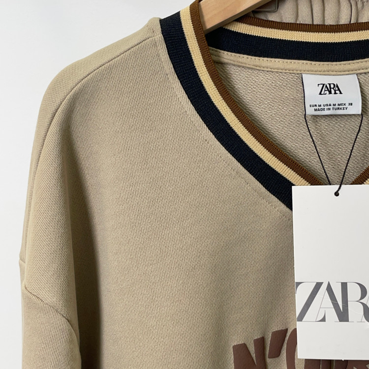ست تیشرت کراپ و شلوارک زنانه ZARA | جزئیات